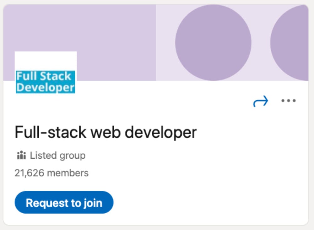 Full-stack web developer
