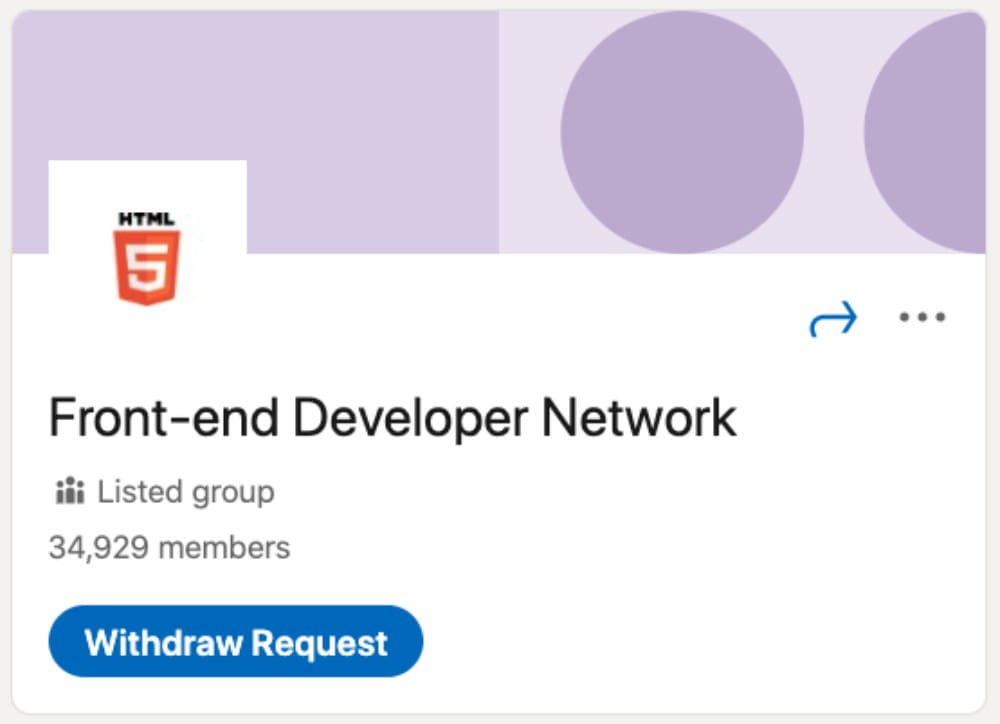 Front-end Developer Network
