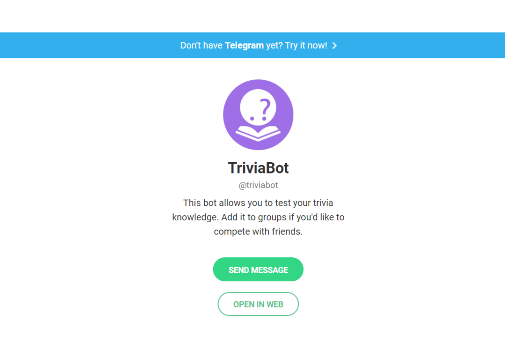TriviaBot