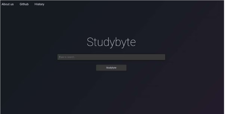 موتور جستجو studybyte