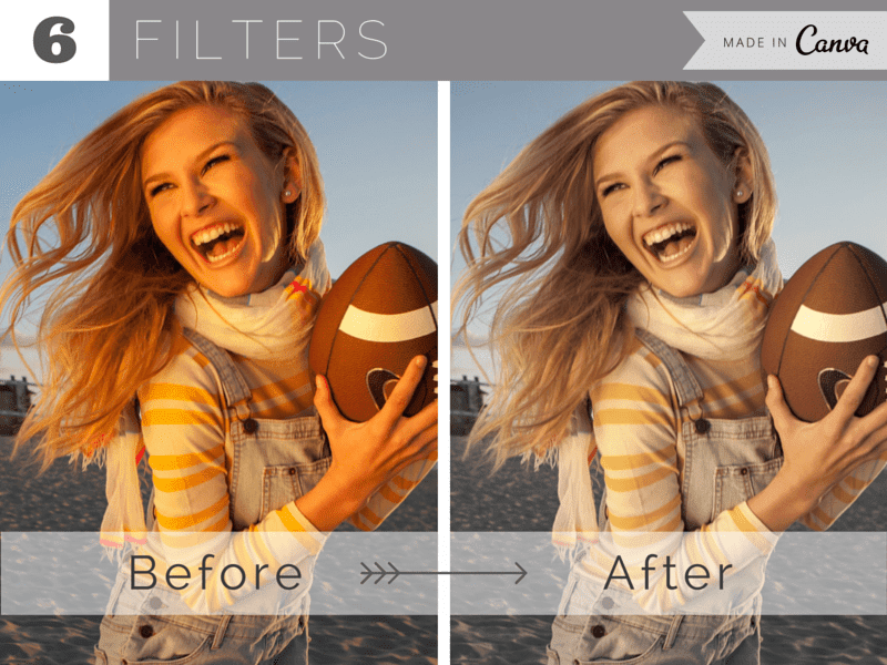 فیلترها: بهبود و تصحیح عکس‌ها
